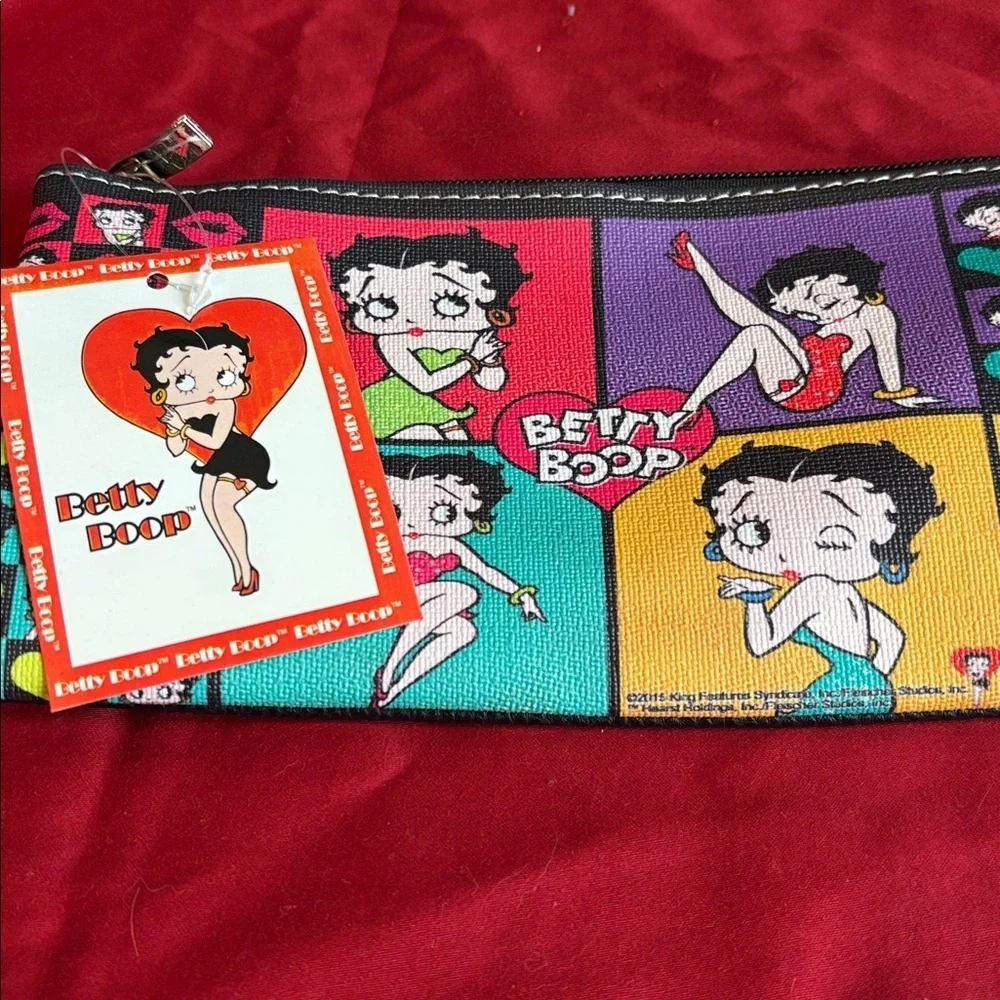 NWT Betty Boop Makeup Bag - Picture 2 of 5